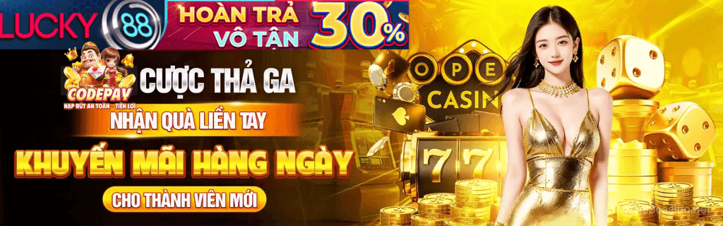 Khuyến mãi Lucky88 - Trải nghiệm đỉnh cao cùng Win99